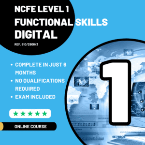 NCFE Level 1 Digital Functional Skills