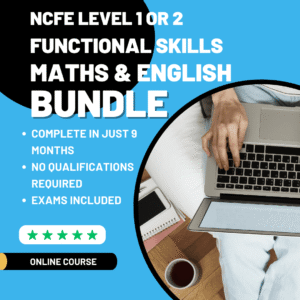 Functional Skills English & Maths Bundle (Level 1 or Level 2)
